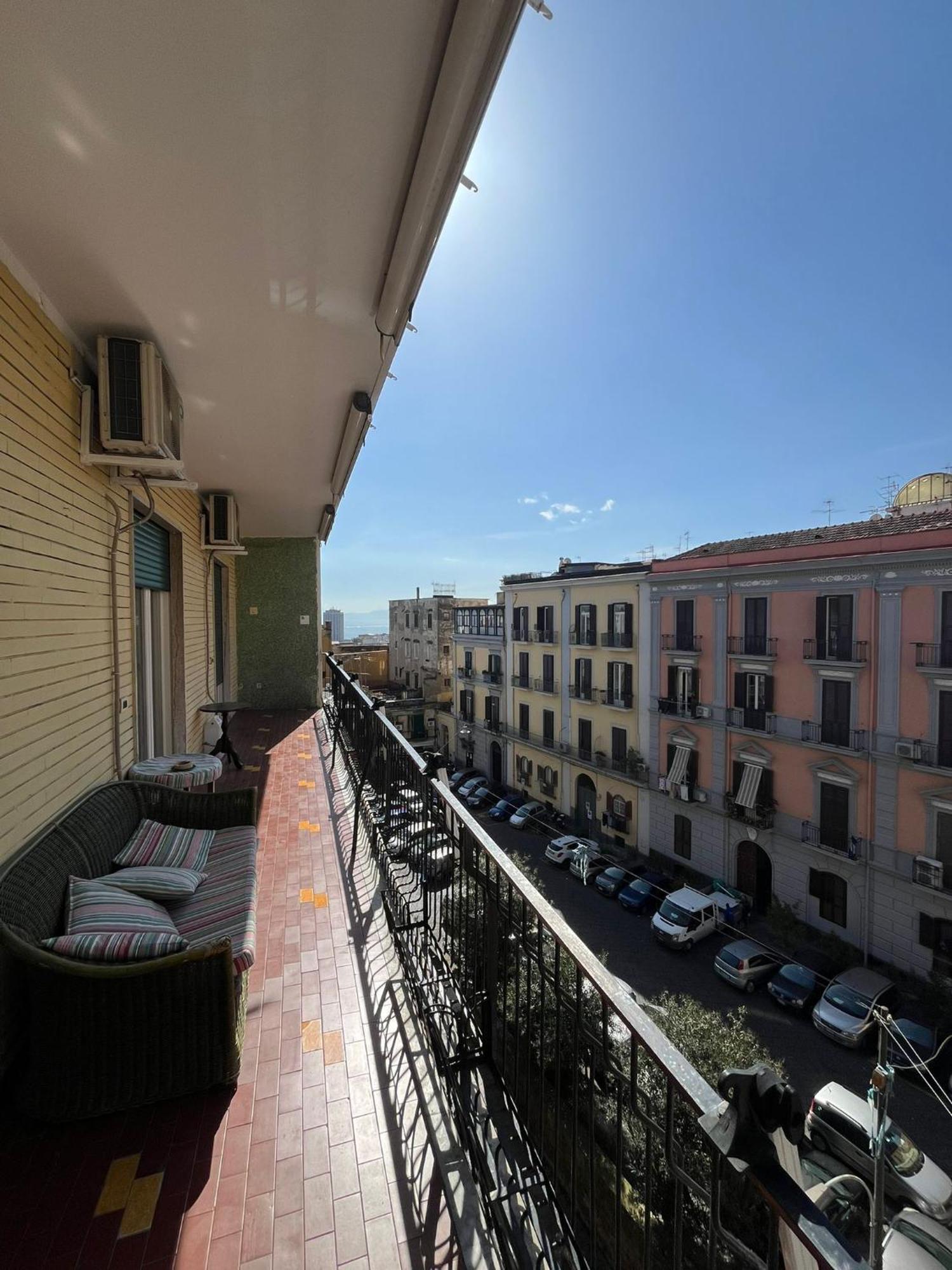 Ferienwohnung Panorama House Da Tony Neapel Exterior foto